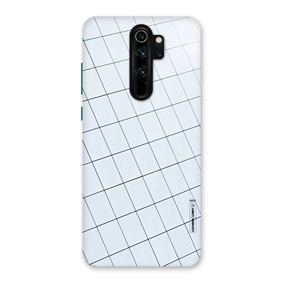 Glass Square Wall Back Case for Redmi Note 8 Pro