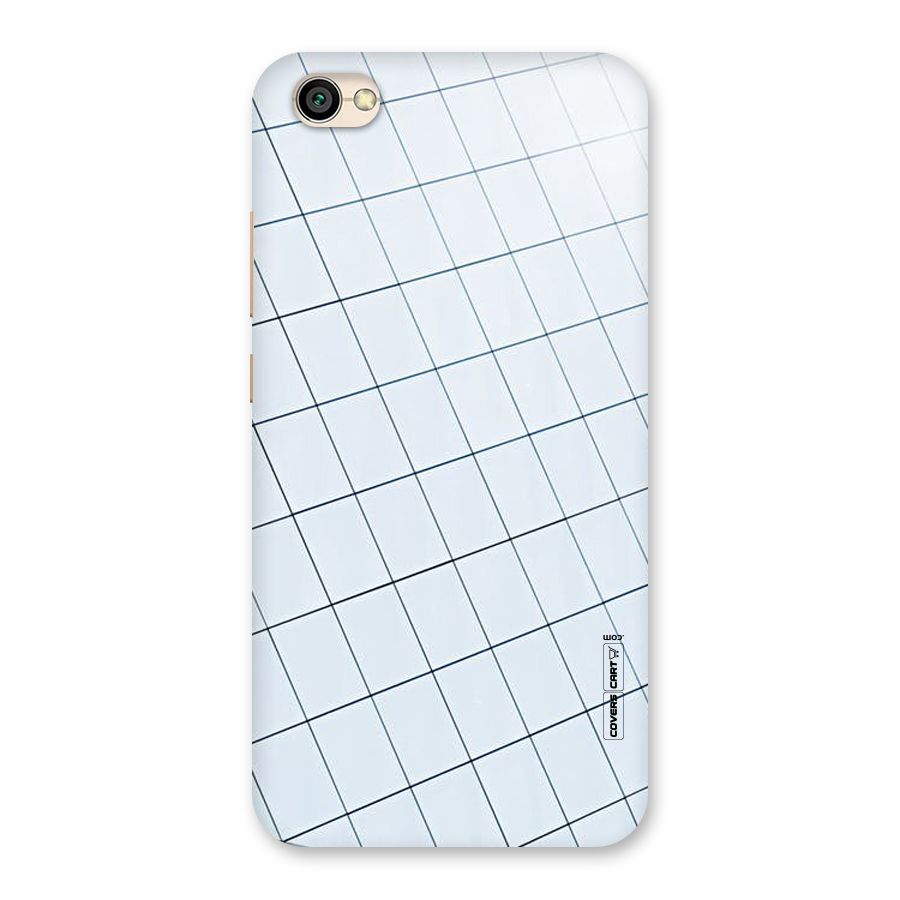Glass Square Wall Back Case for Redmi Y1 Lite