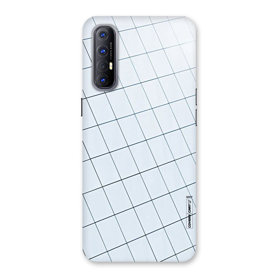 Glass Square Wall Back Case for Reno3 Pro