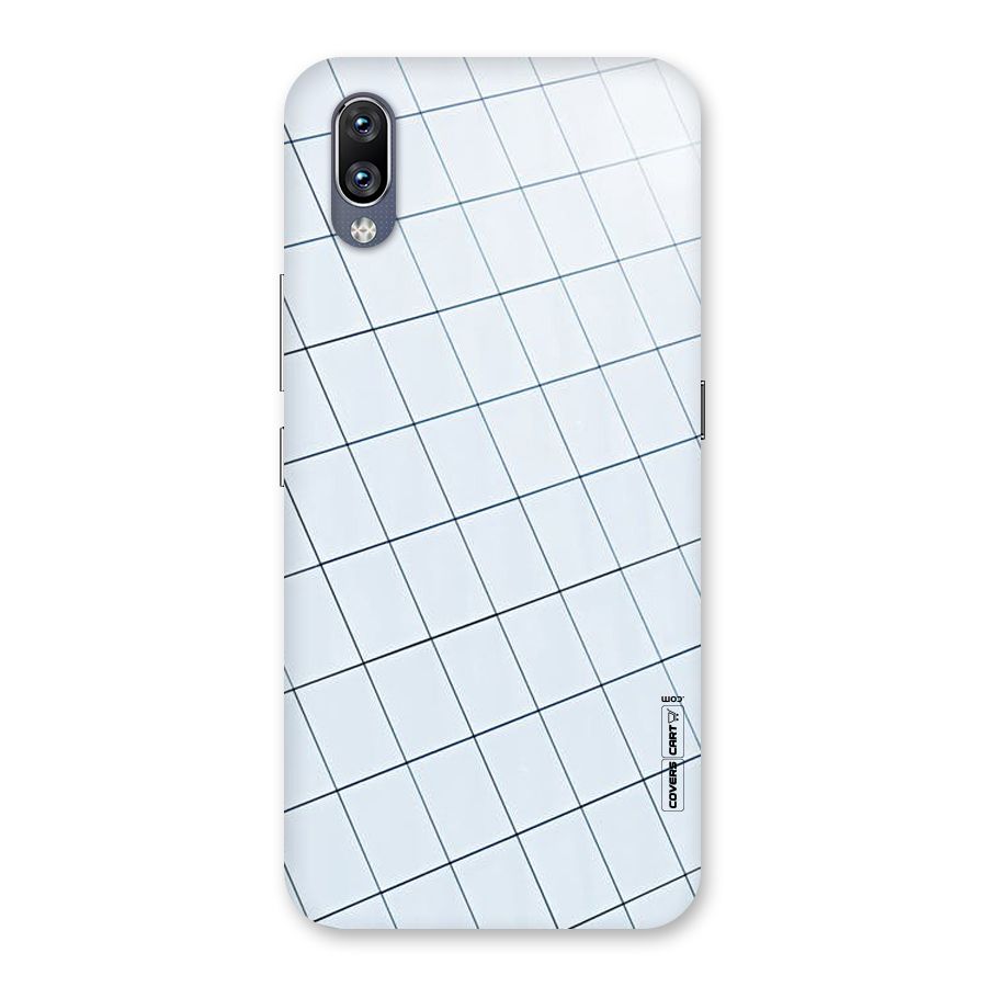 Glass Square Wall Back Case for Vivo NEX