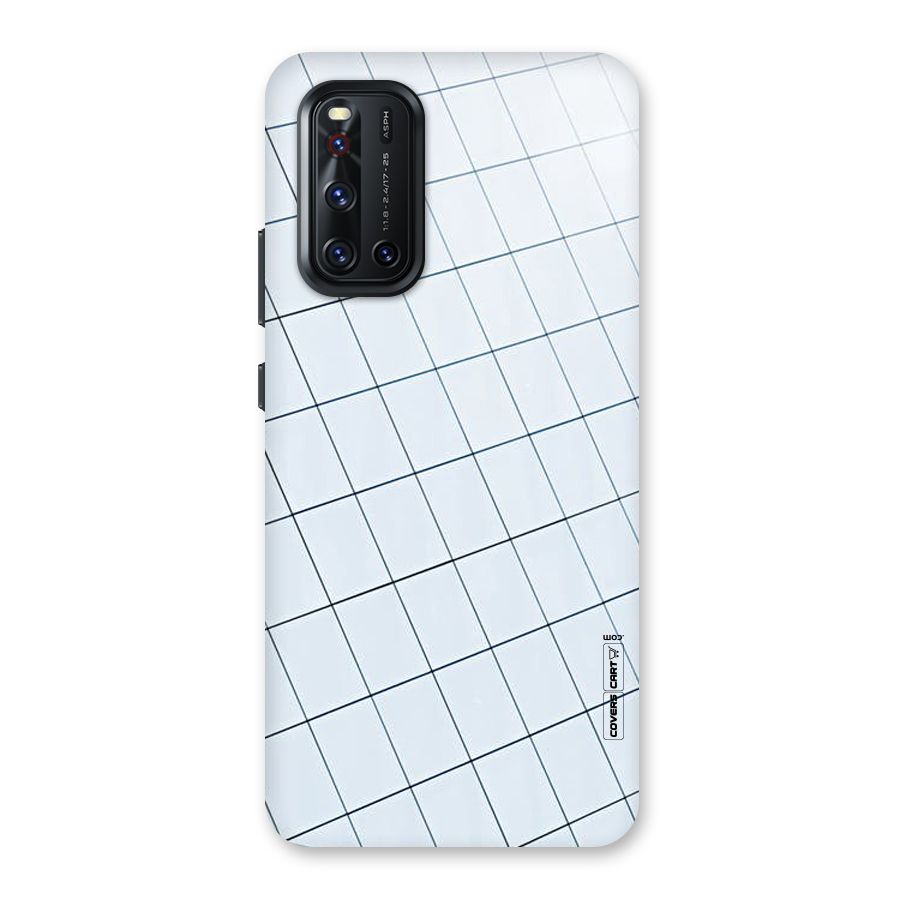 Glass Square Wall Back Case for Vivo V19