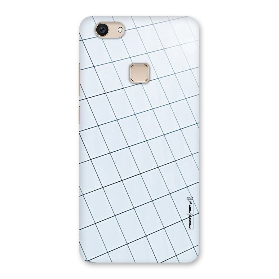 Glass Square Wall Back Case for Vivo V7