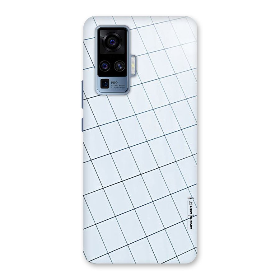 Glass Square Wall Back Case for Vivo X50 Pro