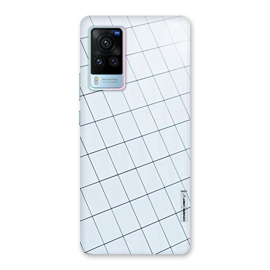 Glass Square Wall Back Case for Vivo X60 Pro