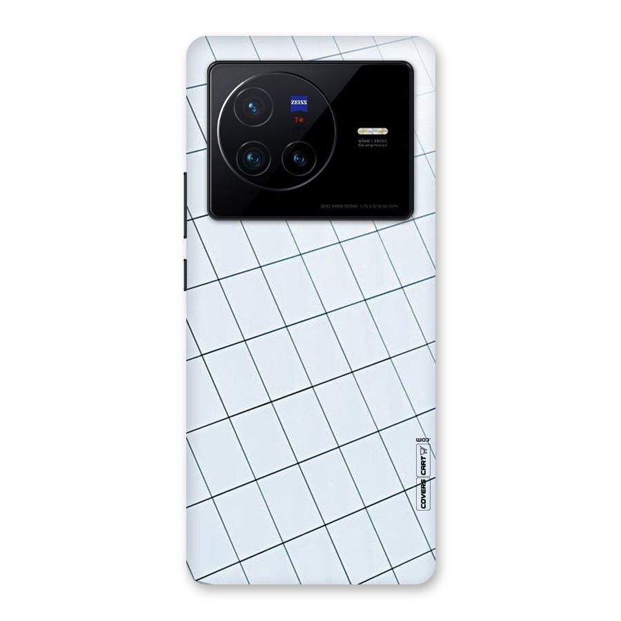 Glass Square Wall Back Case for Vivo X80