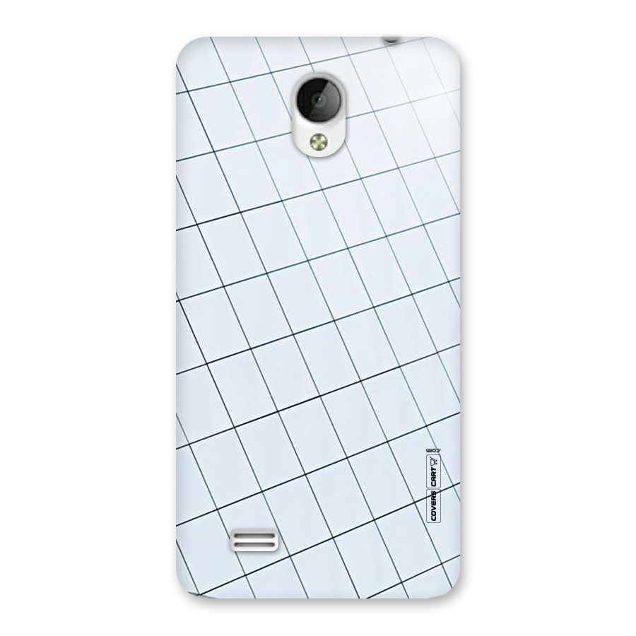 Glass Square Wall Back Case for Vivo Y21