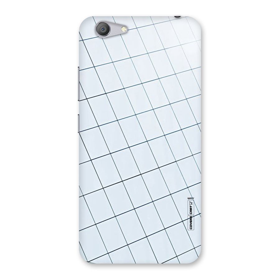 Glass Square Wall Back Case for Vivo Y53