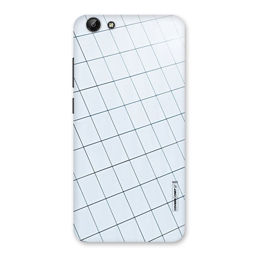 Glass Square Wall Back Case for Vivo Y69