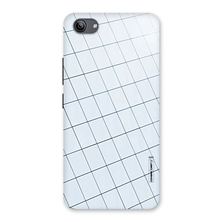 Glass Square Wall Back Case for Vivo Y81i