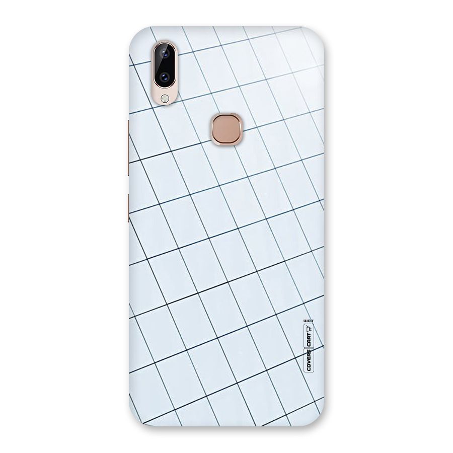 Glass Square Wall Back Case for Vivo Y83 Pro