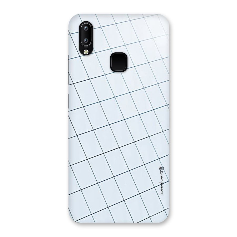 Glass Square Wall Back Case for Vivo Y93