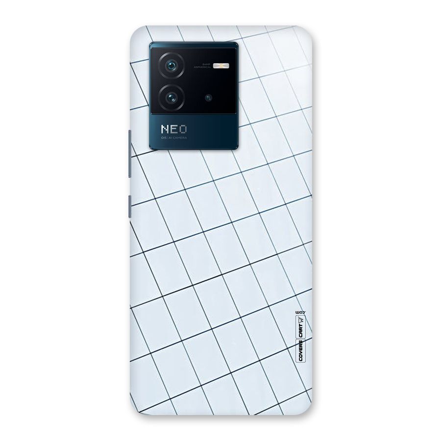Glass Square Wall Back Case for Vivo iQOO Neo 6 5G