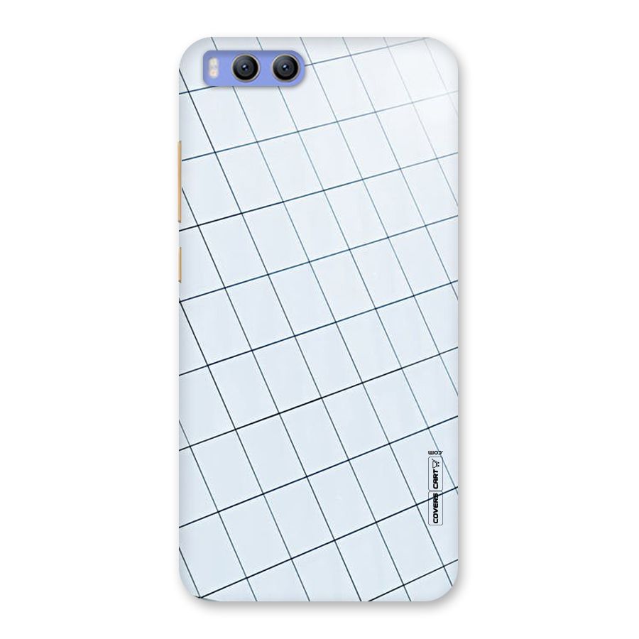 Glass Square Wall Back Case for Xiaomi Mi 6