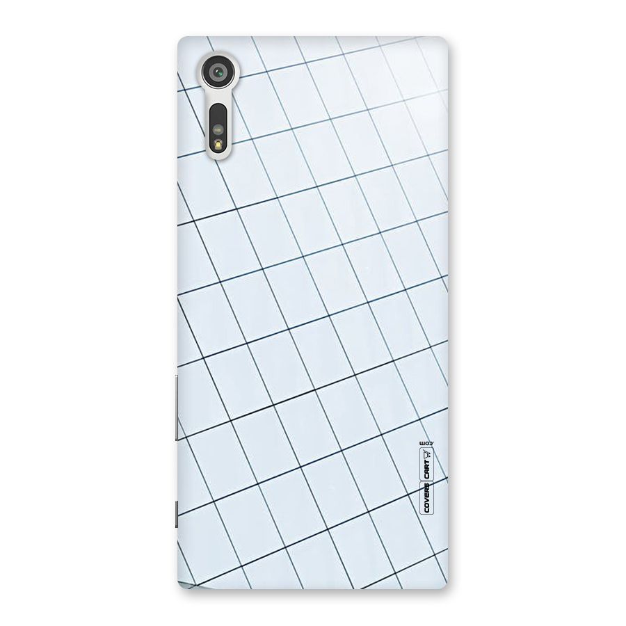 Glass Square Wall Back Case for Xperia XZ