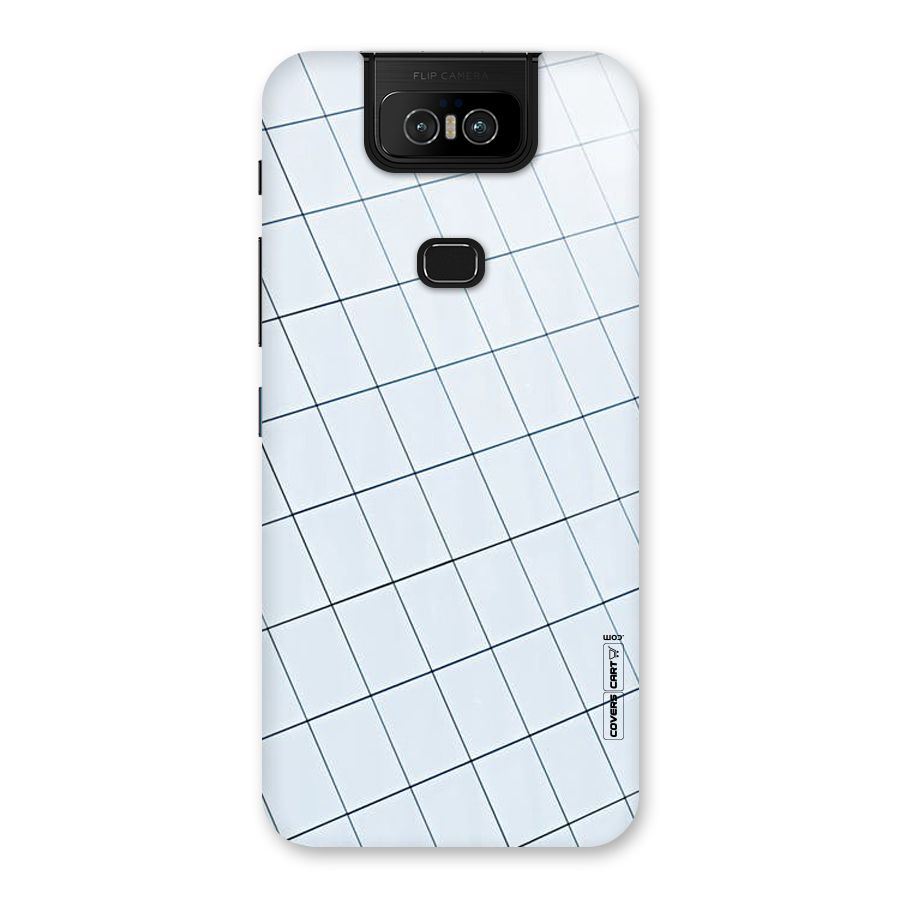 Glass Square Wall Back Case for Zenfone 6z