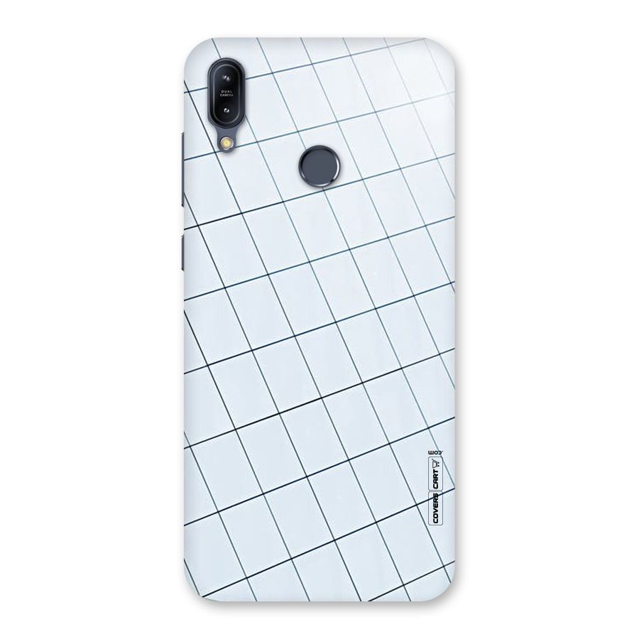 Glass Square Wall Back Case for Zenfone Max M2