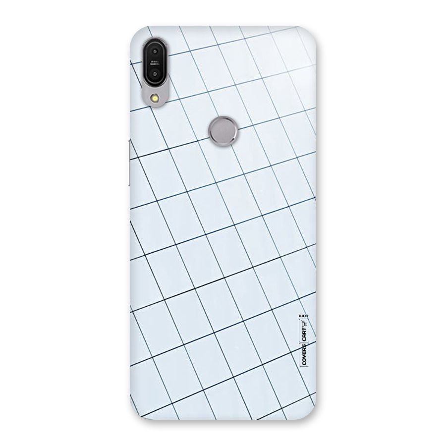 Glass Square Wall Back Case for Zenfone Max Pro M1