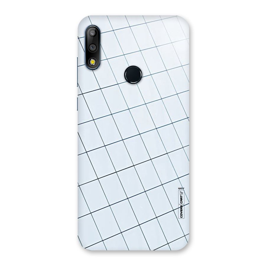 Glass Square Wall Back Case for Zenfone Max Pro M2