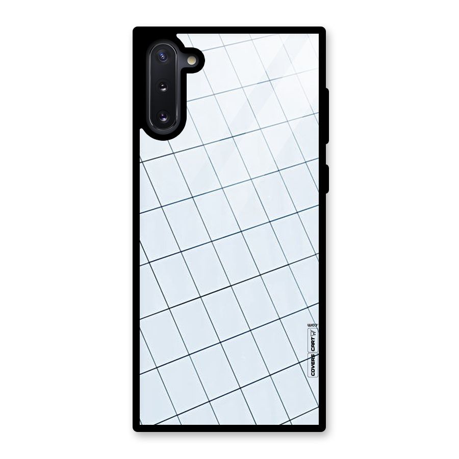 Glass Square Wall Glass Back Case for Galaxy Note 10