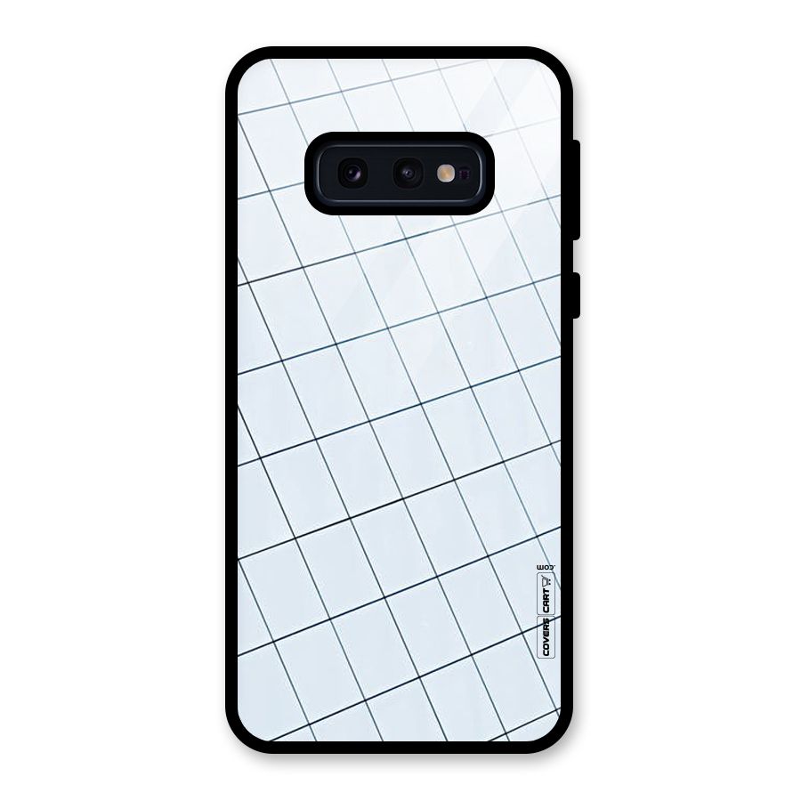 Glass Square Wall Glass Back Case for Galaxy S10e