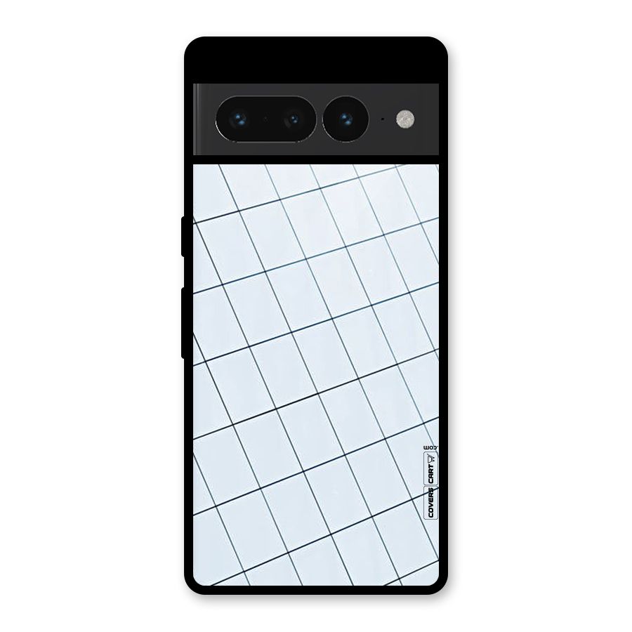 Glass Square Wall Glass Back Case for Google Pixel 7 Pro