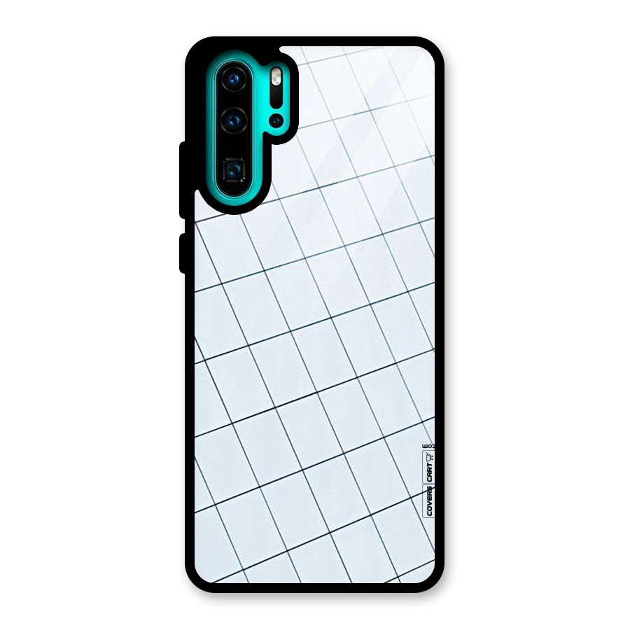 Glass Square Wall Glass Back Case for Huawei P30 Pro