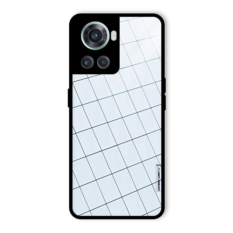 Glass Square Wall Glass Back Case for OnePlus 10R