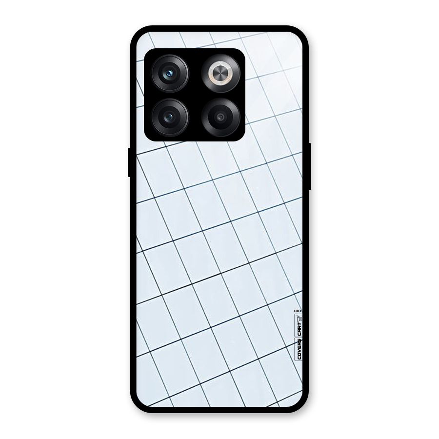 Glass Square Wall Glass Back Case for OnePlus 10T