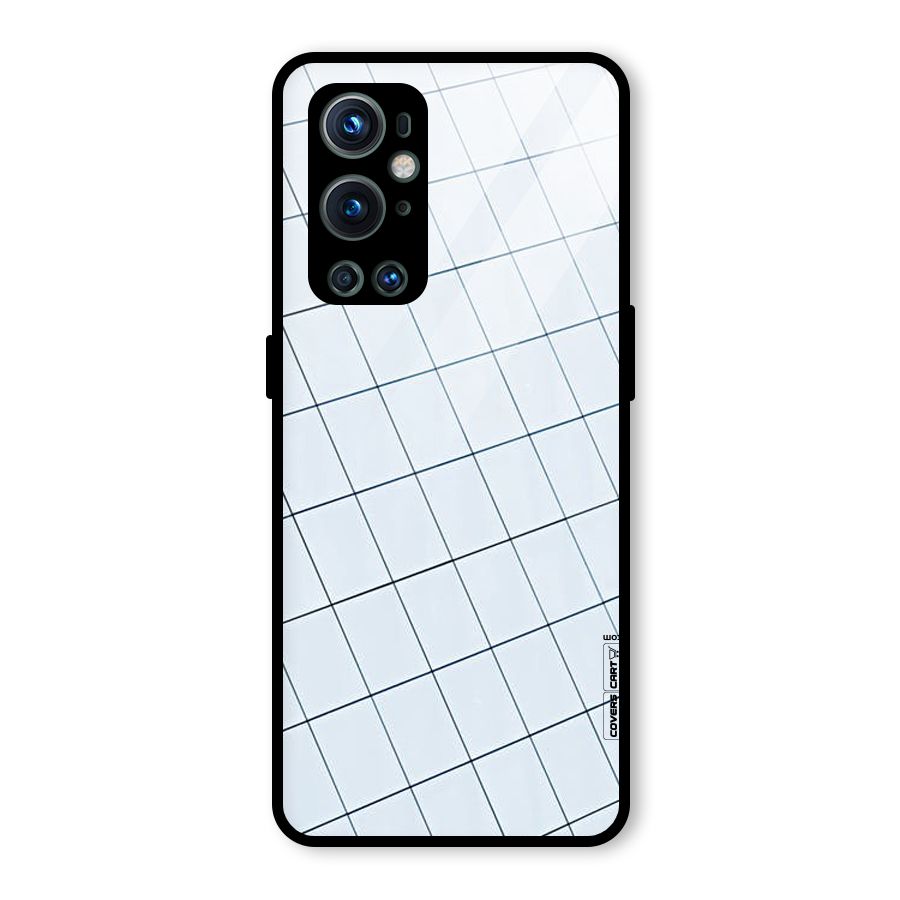 Glass Square Wall Glass Back Case for OnePlus 9 Pro