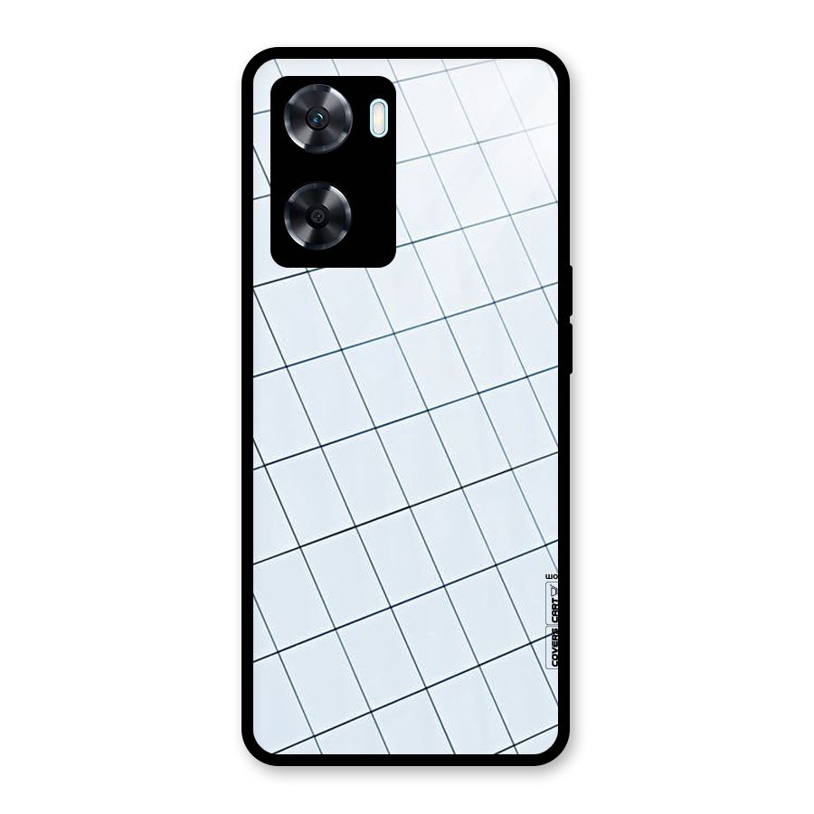Glass Square Wall Glass Back Case for Oppo A77