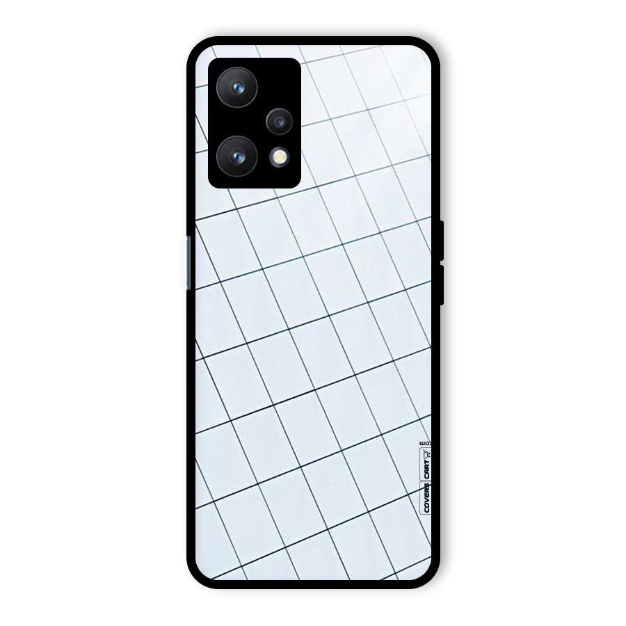 Glass Square Wall Glass Back Case for Realme 9 Pro 5G