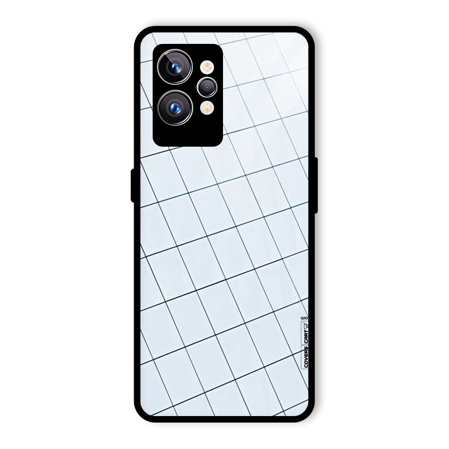 Glass Square Wall Glass Back Case for Realme GT2 Pro
