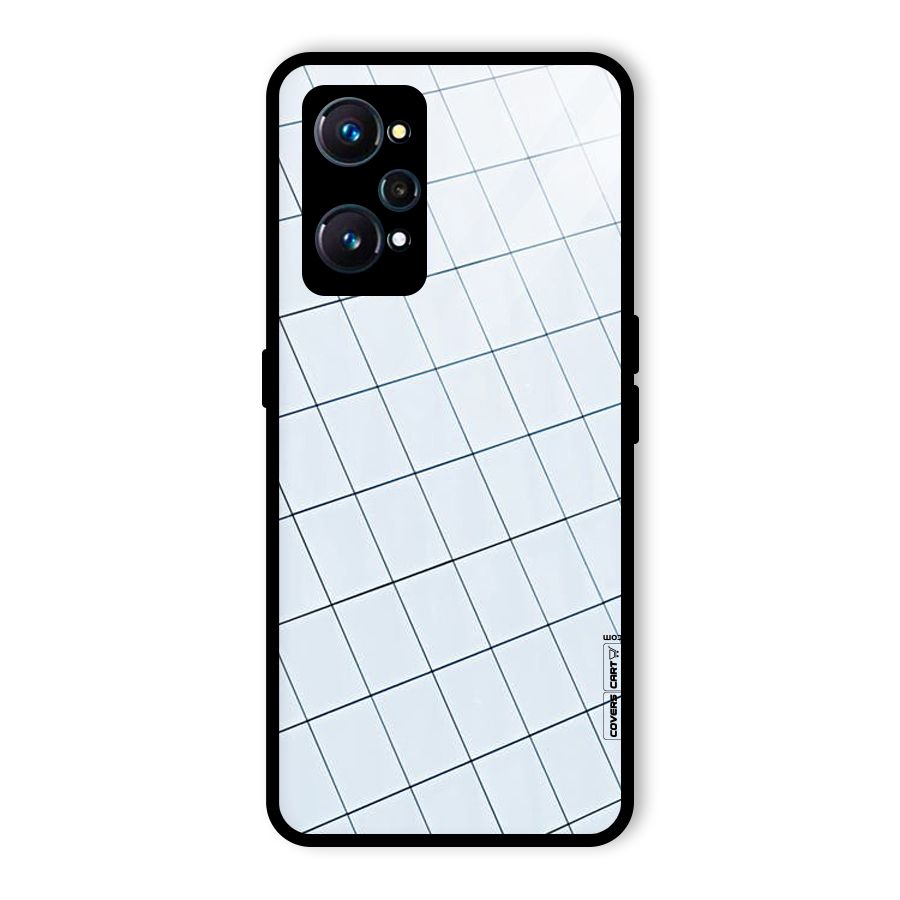 Glass Square Wall Glass Back Case for Realme GT 2