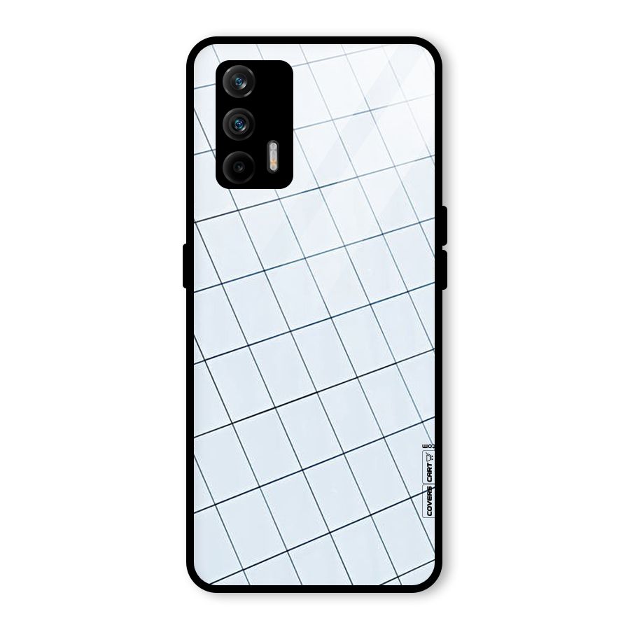 Glass Square Wall Glass Back Case for Realme GT 5G