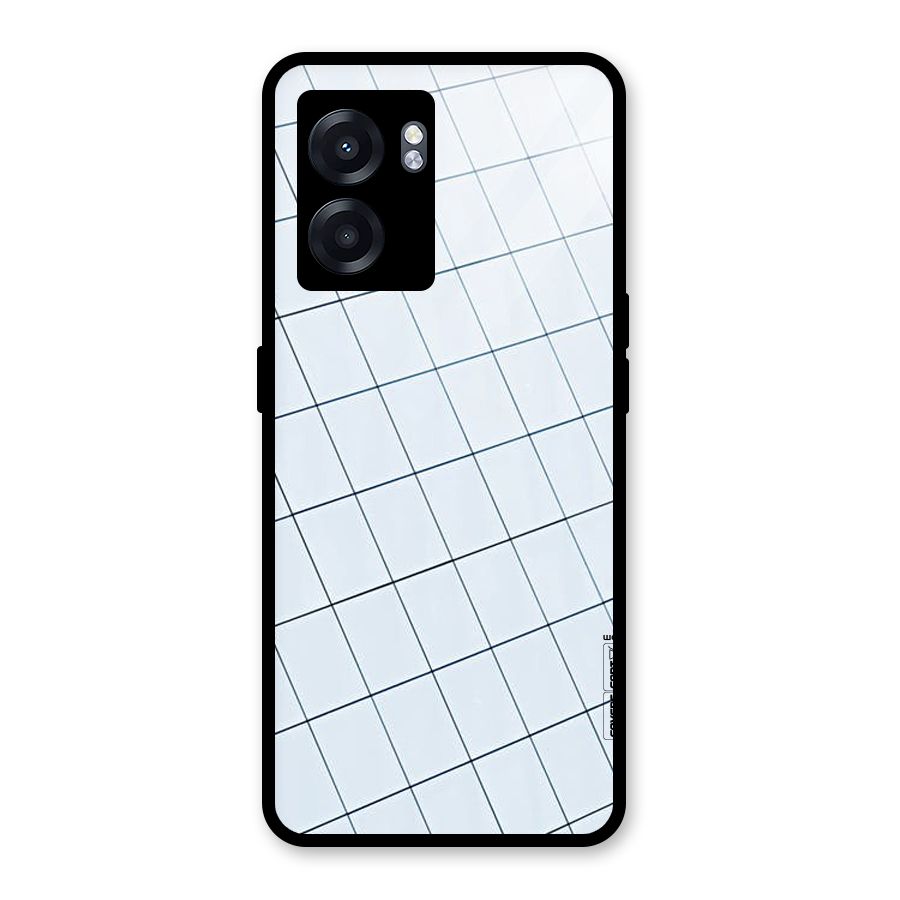 Glass Square Wall Glass Back Case for Realme Narzo 50 5G