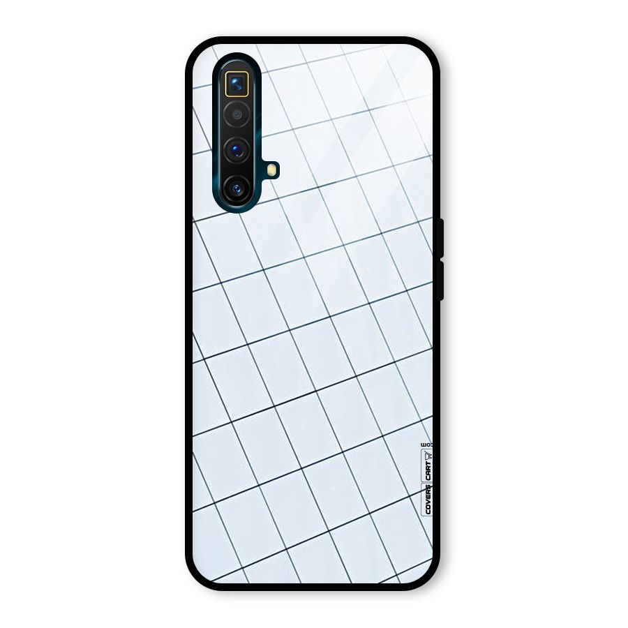 Glass Square Wall Glass Back Case for Realme X3 SuperZoom