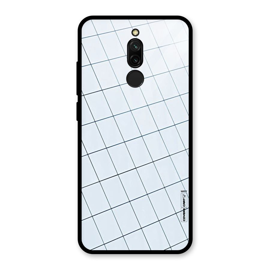 Glass Square Wall Glass Back Case for Redmi 8