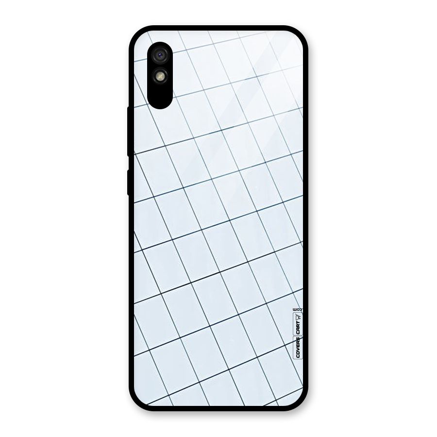 Glass Square Wall Glass Back Case for Redmi 9i