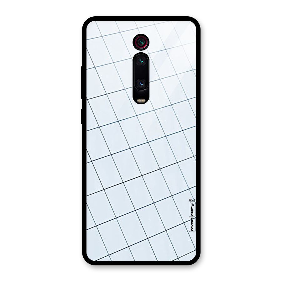 Glass Square Wall Glass Back Case for Redmi K20