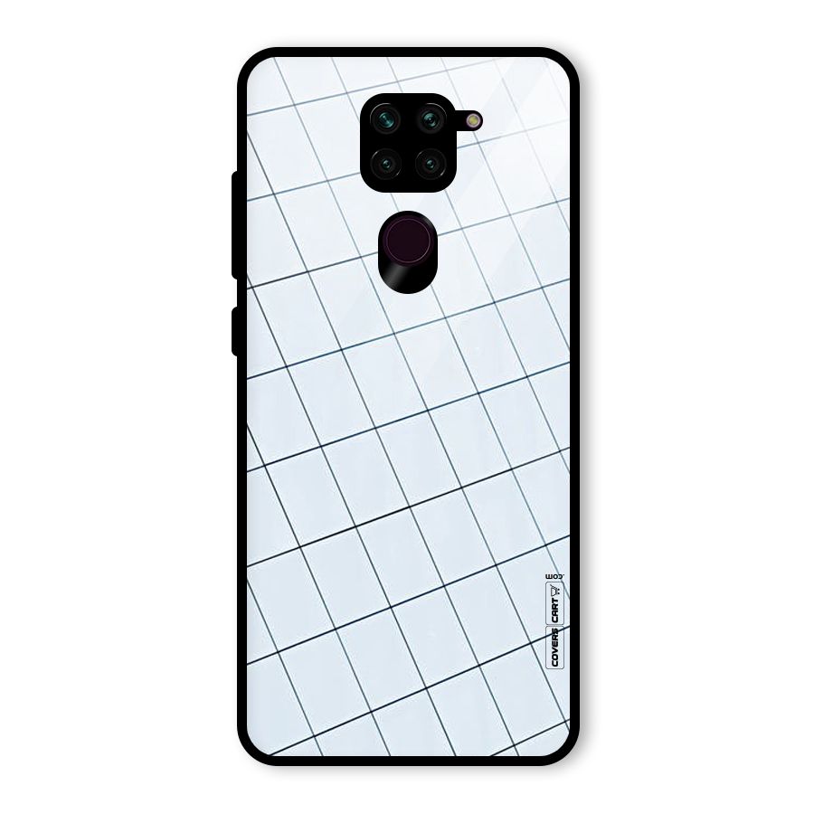 Glass Square Wall Glass Back Case for Redmi Note 9
