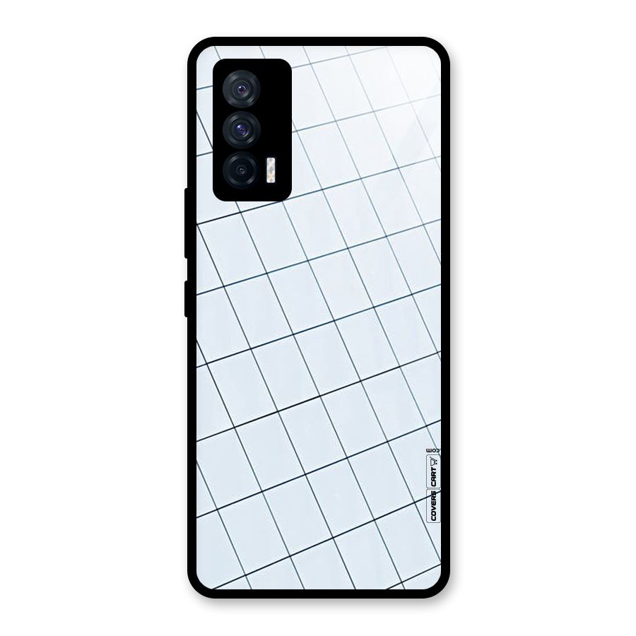 Glass Square Wall Glass Back Case for Vivo iQOO 7 5G