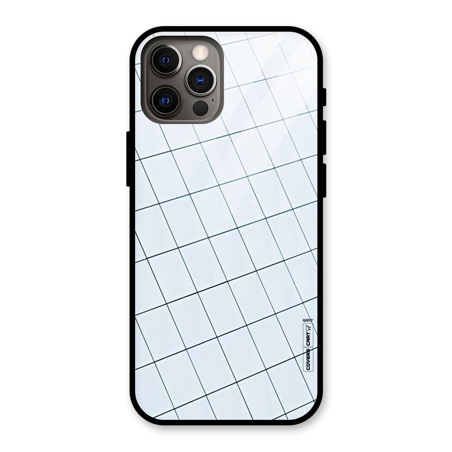 Glass Square Wall Glass Back Case for iPhone 12 Pro