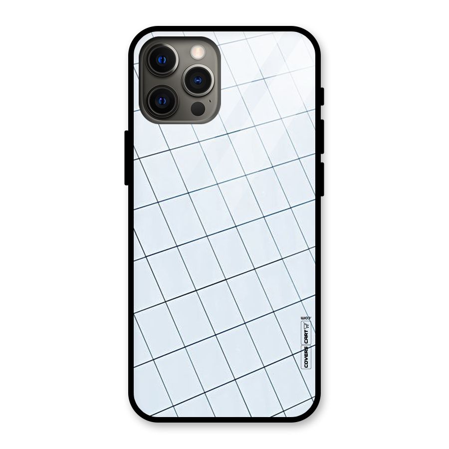 Glass Square Wall Glass Back Case for iPhone 12 Pro Max