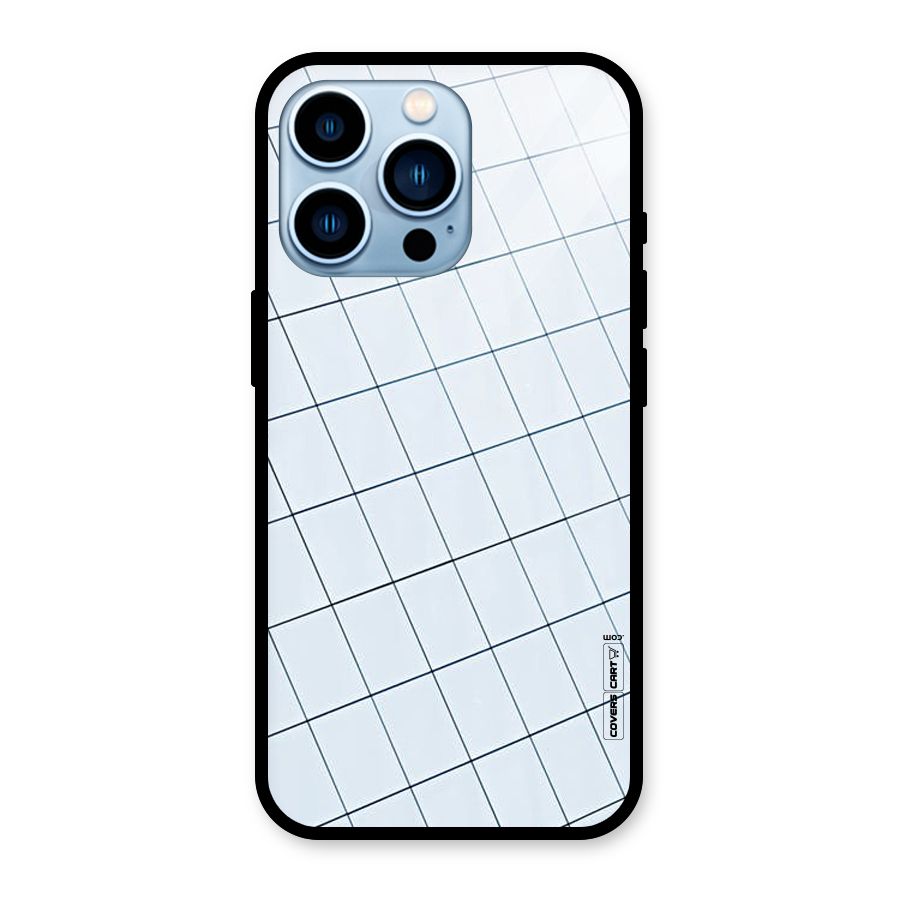 Glass Square Wall Glass Back Case for iPhone 13 Pro