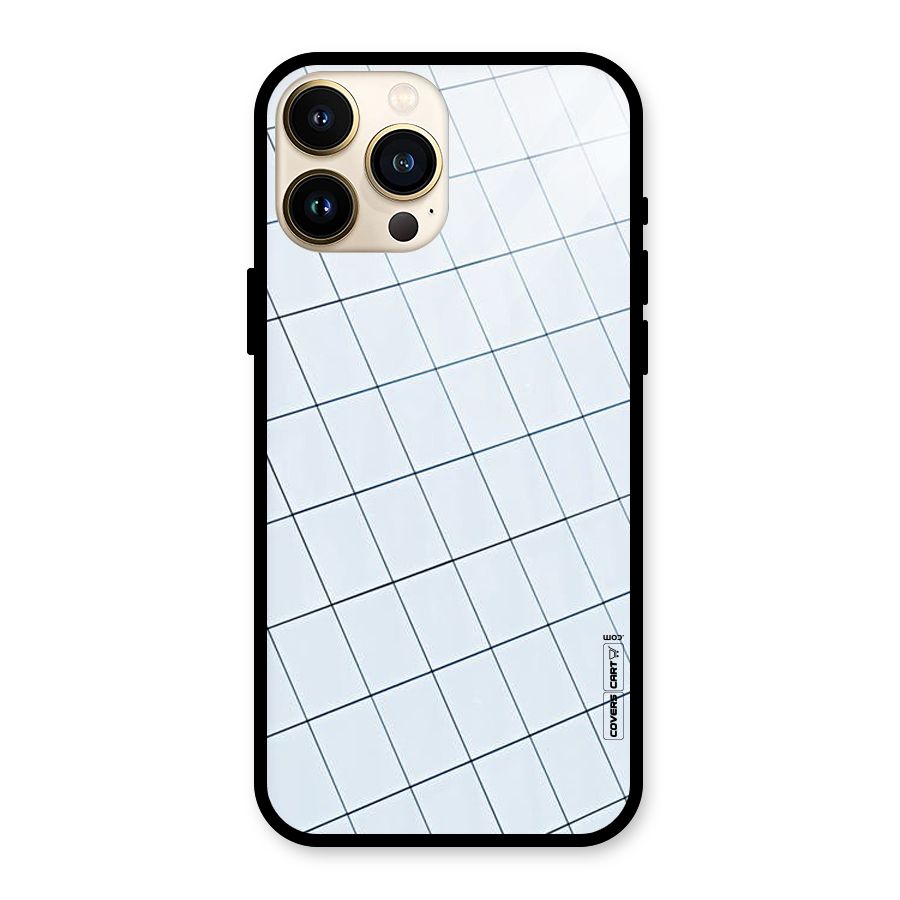 Glass Square Wall Glass Back Case for iPhone 13 Pro Max