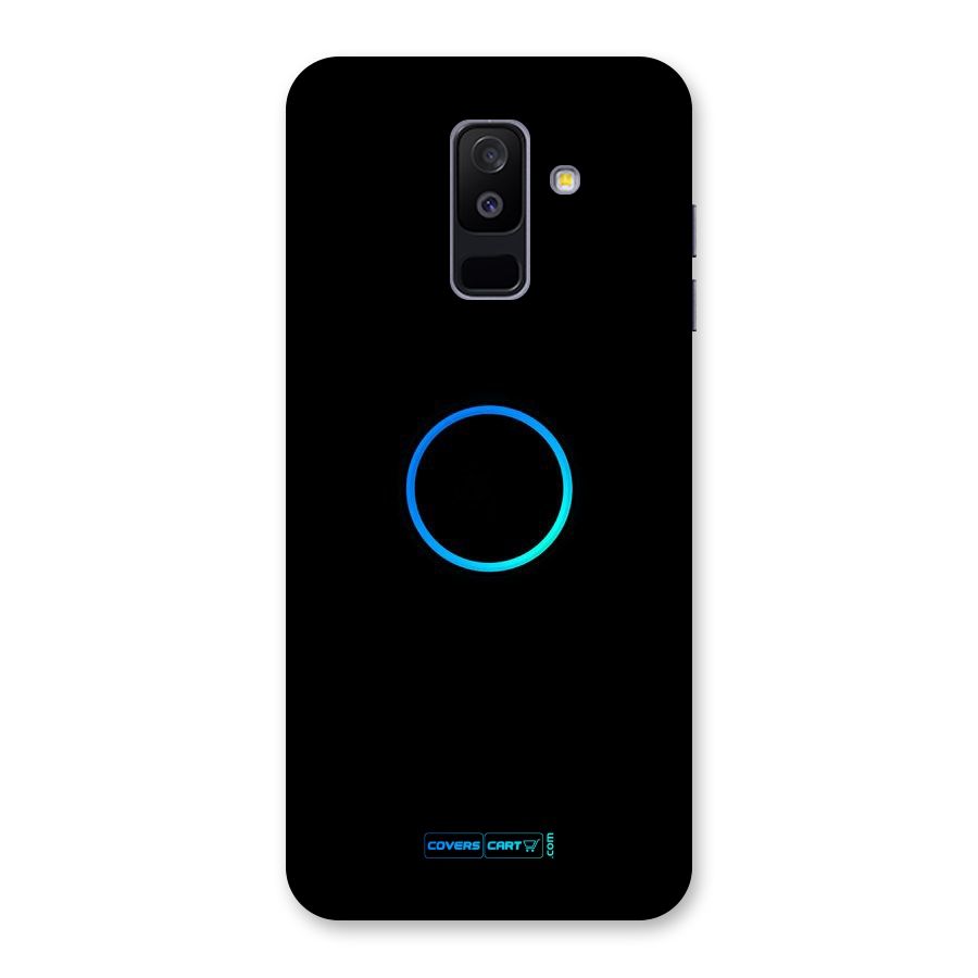 Beautiful Simple Circle Back Case for Galaxy A6 Plus