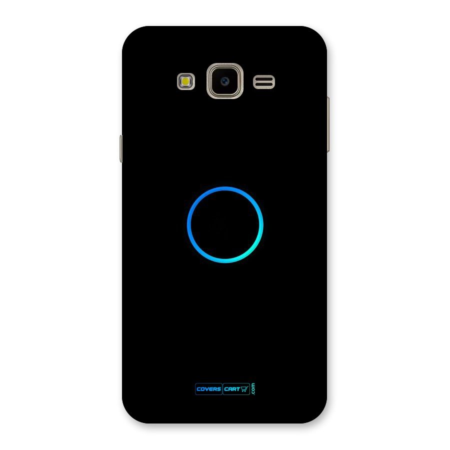 Beautiful Simple Circle Back Case for Galaxy J7 Nxt