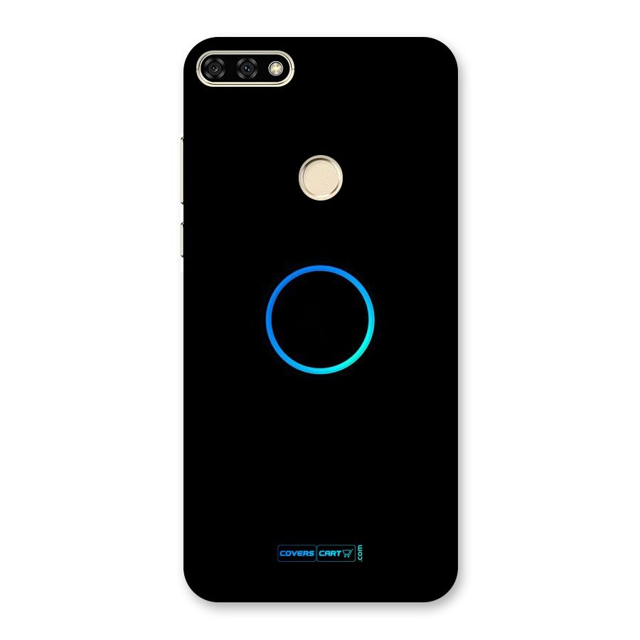 Beautiful Simple Circle Back Case for Honor 7A