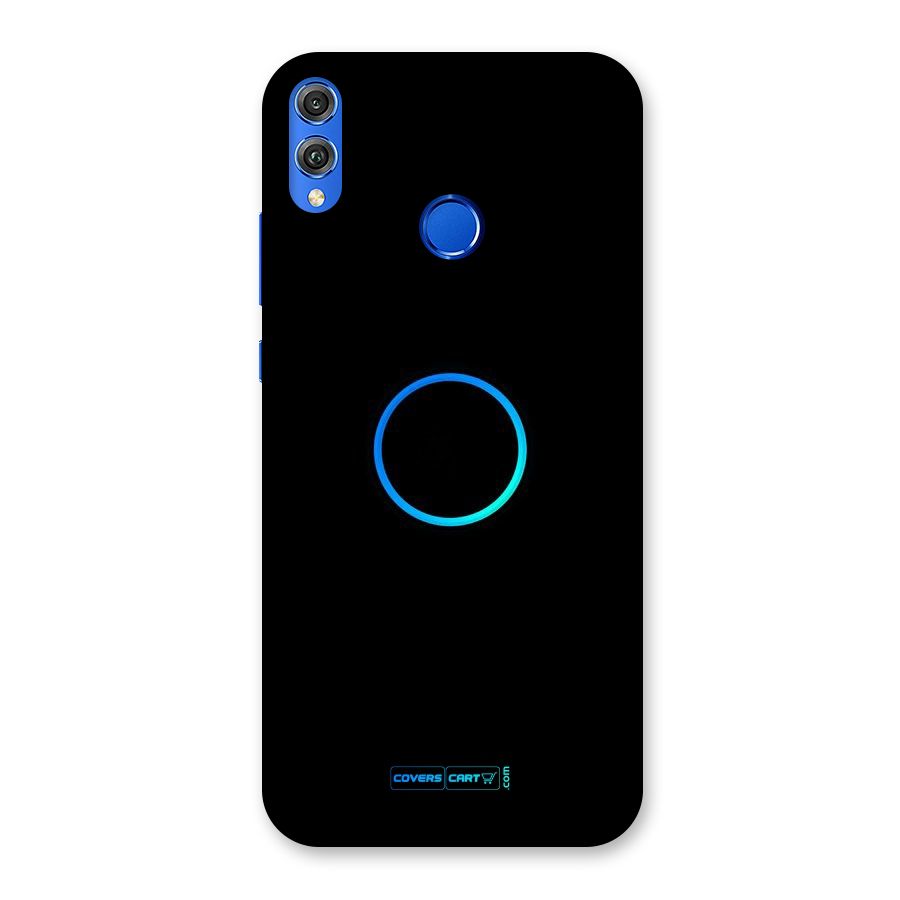 Beautiful Simple Circle Back Case for Honor 8X