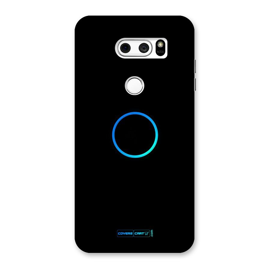 Beautiful Simple Circle Back Case for LG V30